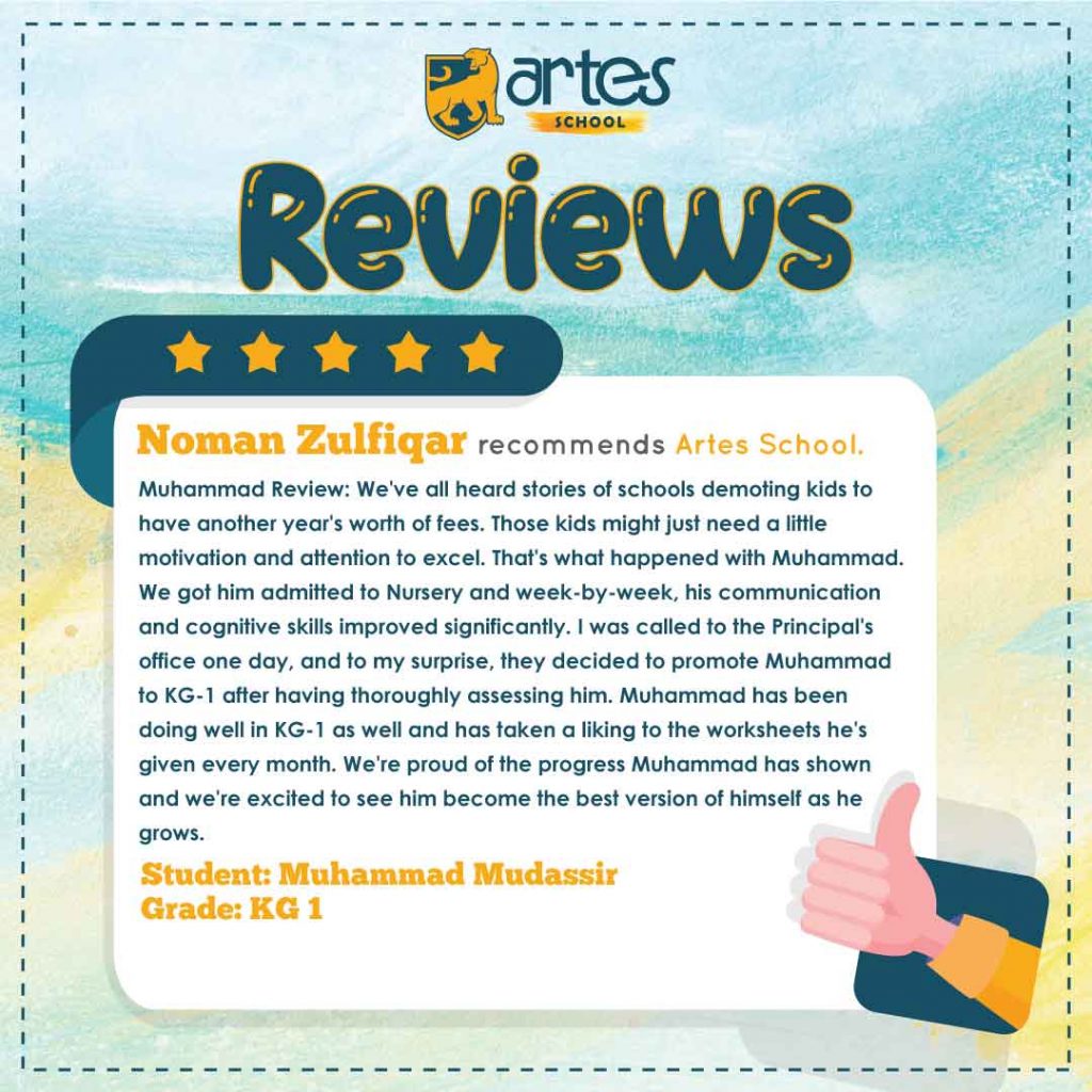 Artes School in Karachi - Reviews - Kindergarten School